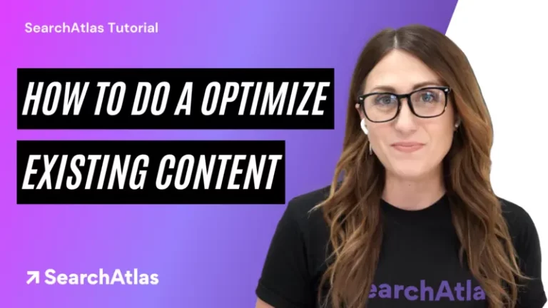 How to Optimize Existing Content
