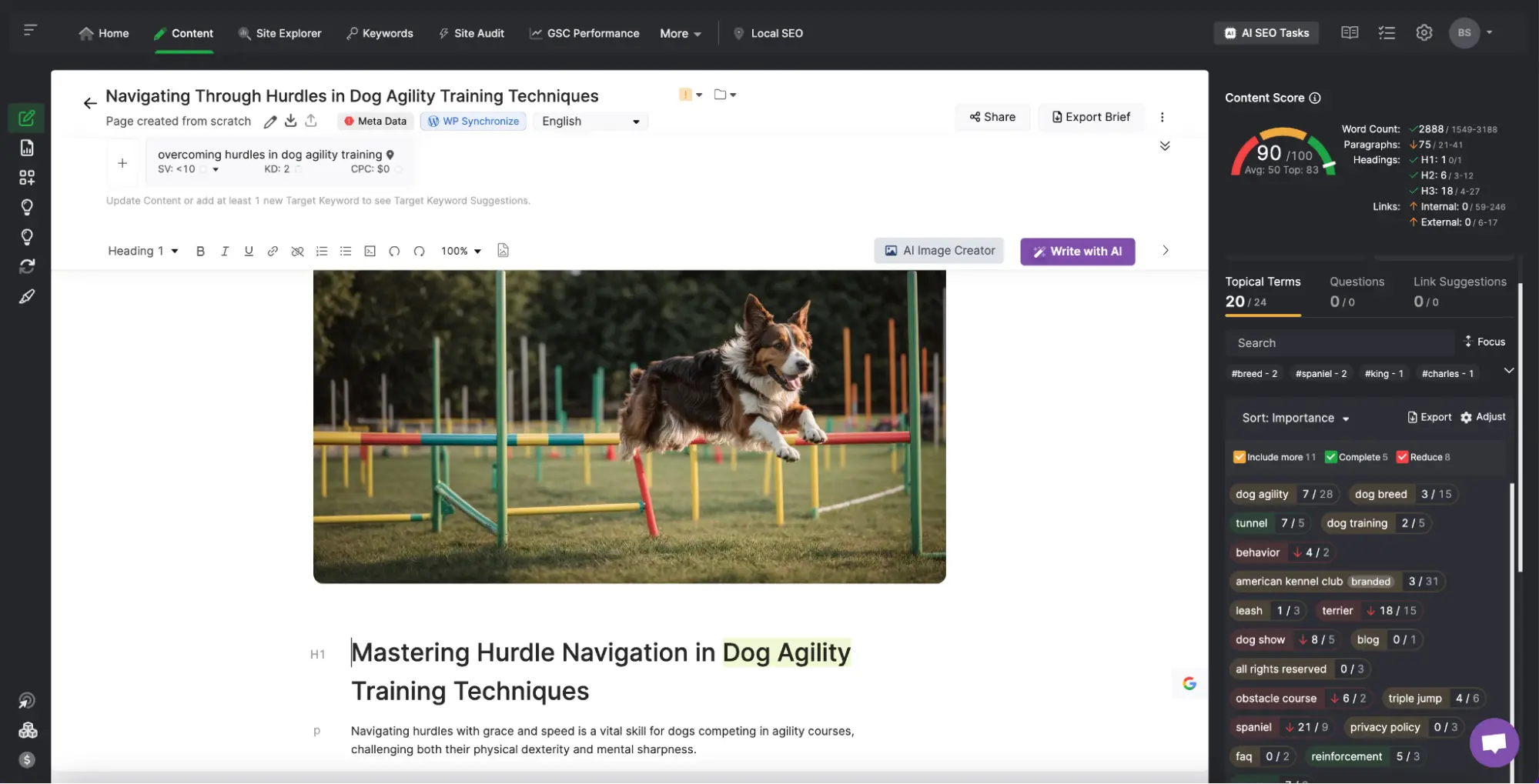 Customize your content and AI Generate Images