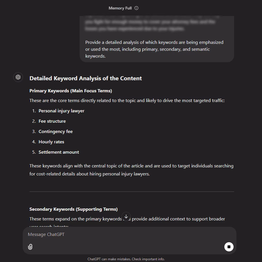 chatgpt analyze content