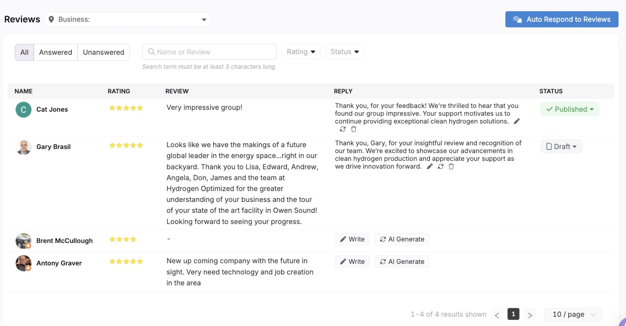 The "Add Press Release" form for "ABC Electrician" is filled out, with the "Continue" button highlighted by a purple arrow, optimized for Otto SEO.