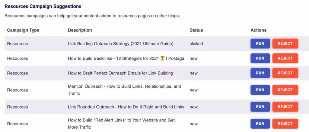 postaga campaign generator