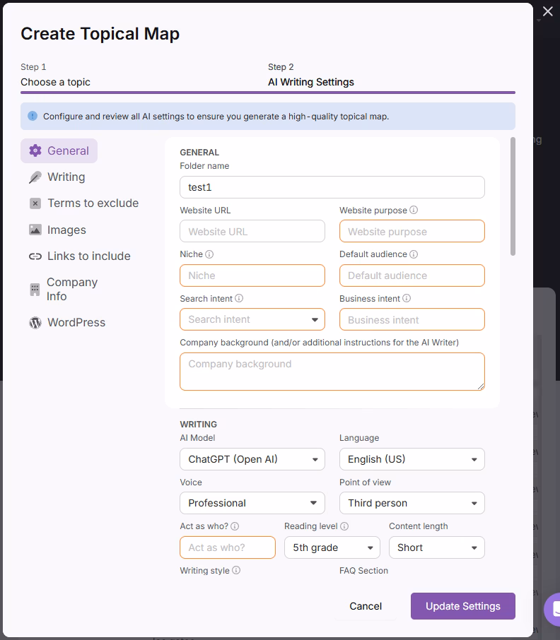 create a topical map step 2 search atlas