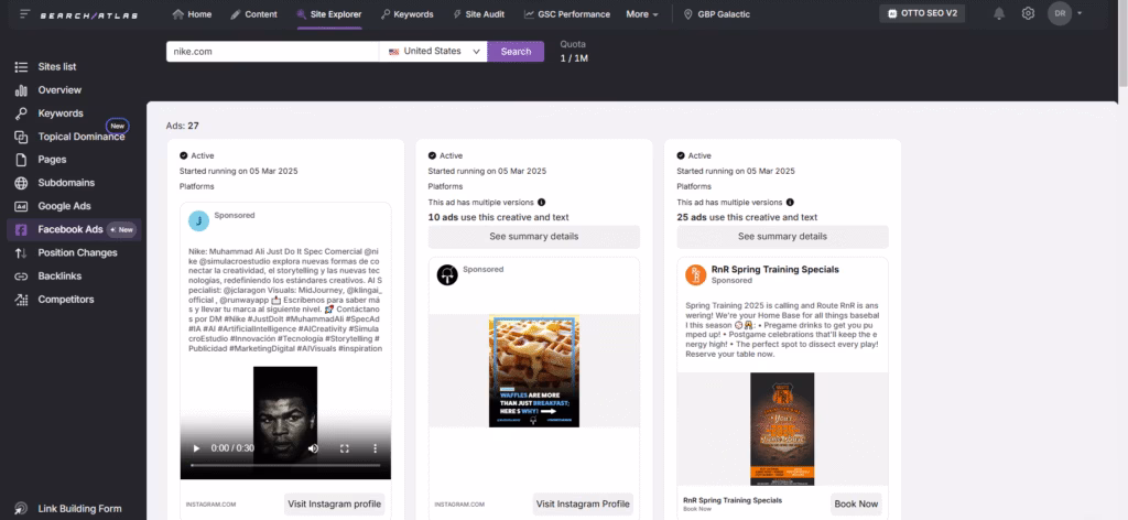 search atlas facebook ads