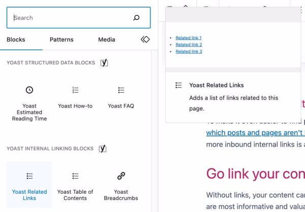 Internal Linking Tools