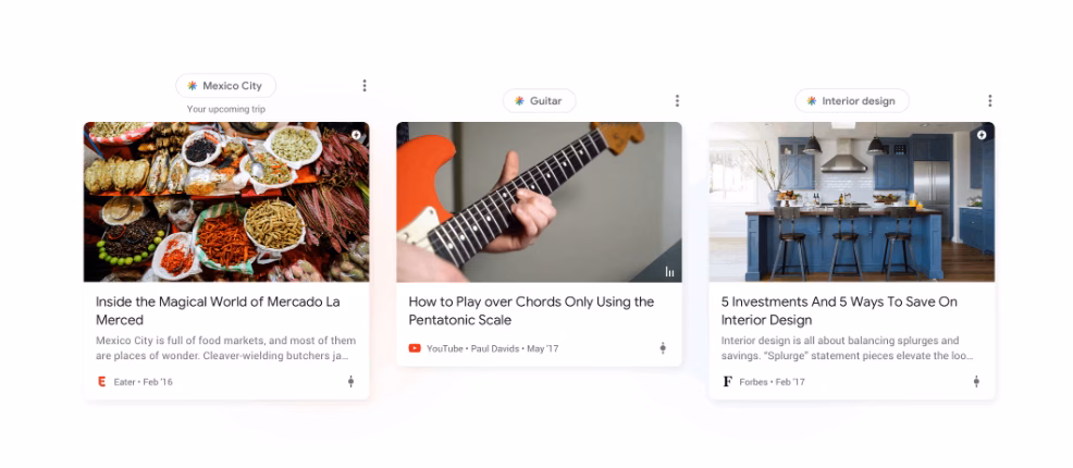 content on google discover