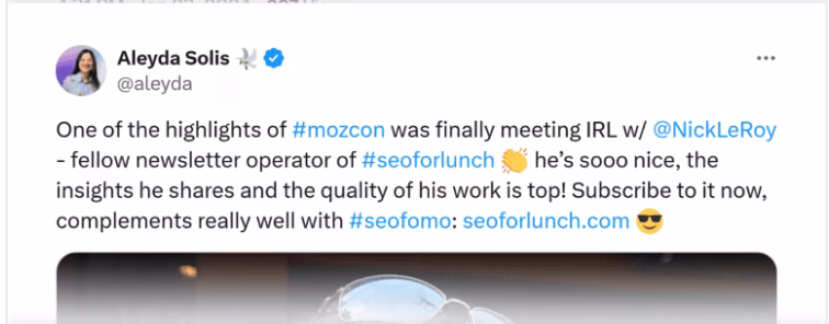 seoforlunch newsletter review 2