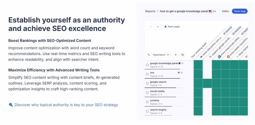 clearscope ai seo tool