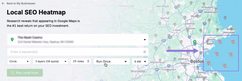 Configure the Heatmap step 2