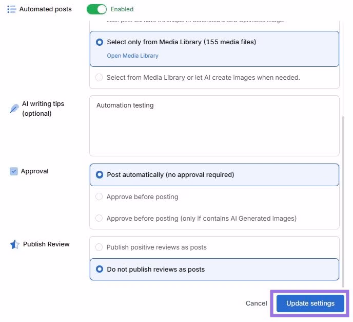 gbp galactic automated gbp posts 5