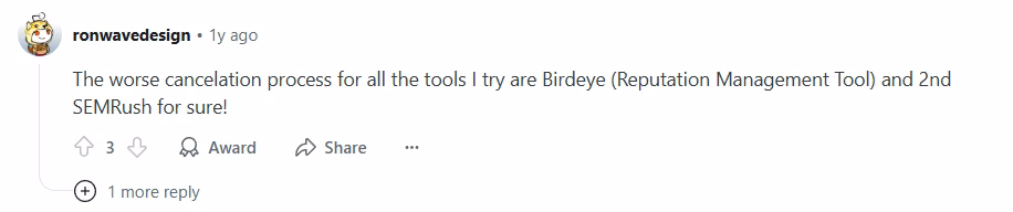 Review of Semrush's cancellation policies