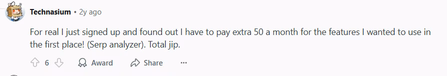 Reddit surfer SEO review 7