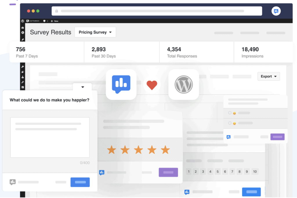 UserFeedback dashboard