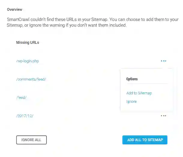 smartcrawl crawler sitemap
